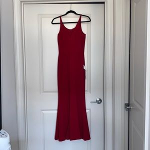 Red Dress The Population Gown